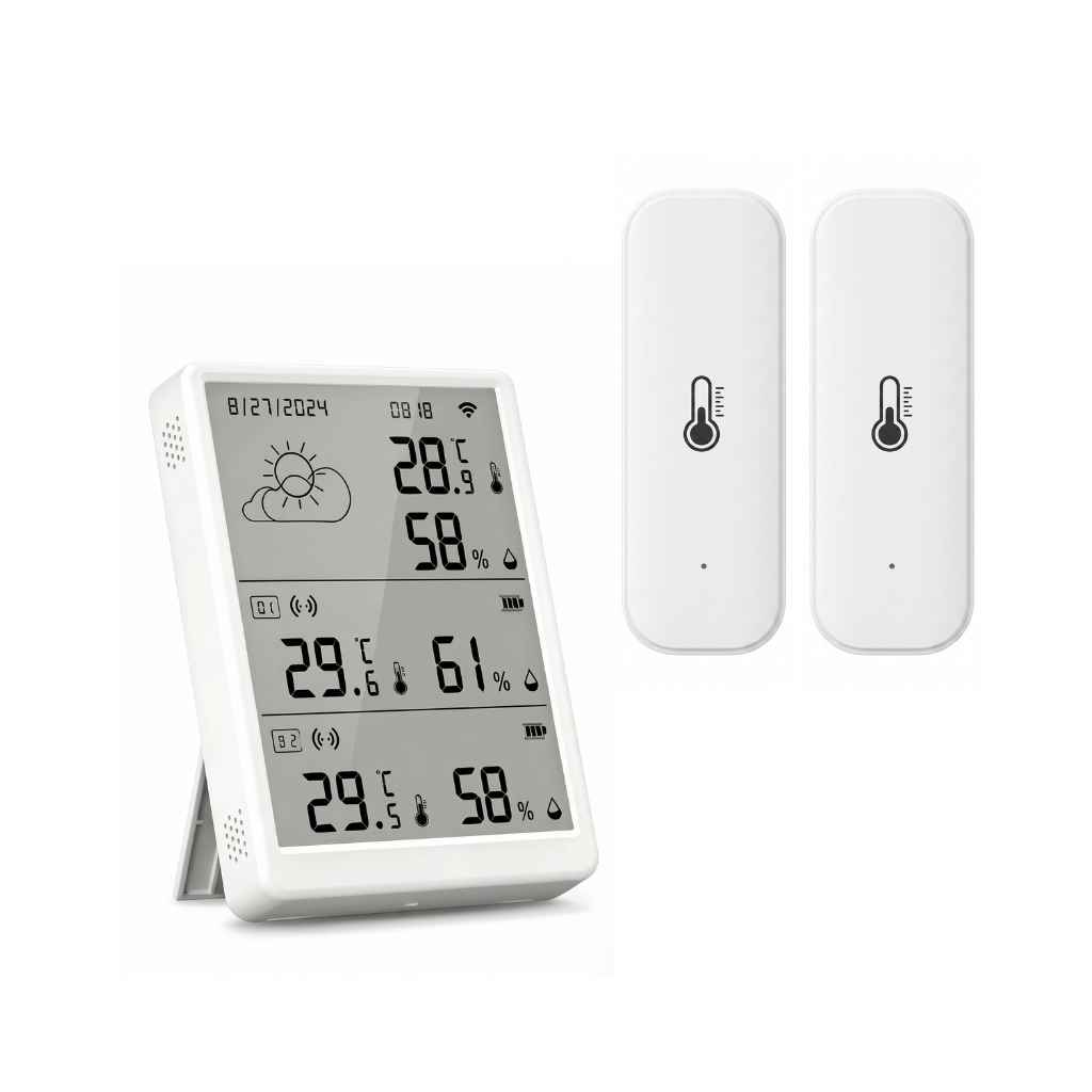 Chytrý senzor vlhkosti WiFi HM1 Tuya s externími senzory